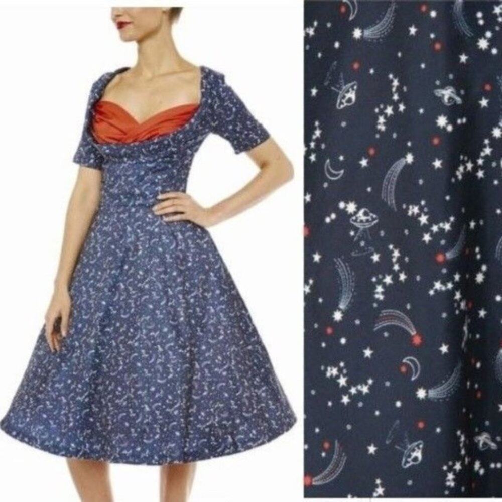 Lindy Bop Sloane Fit and Flare Dress